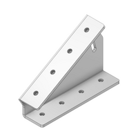 ALUMINUM PROFILE STAIR PART&lt;br&gt;30 DEGREE CONNECTION 45MM X 180MM STAIR STRINGER